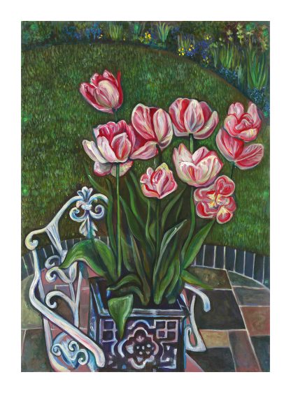 Pot of Tulips - Giclee Print